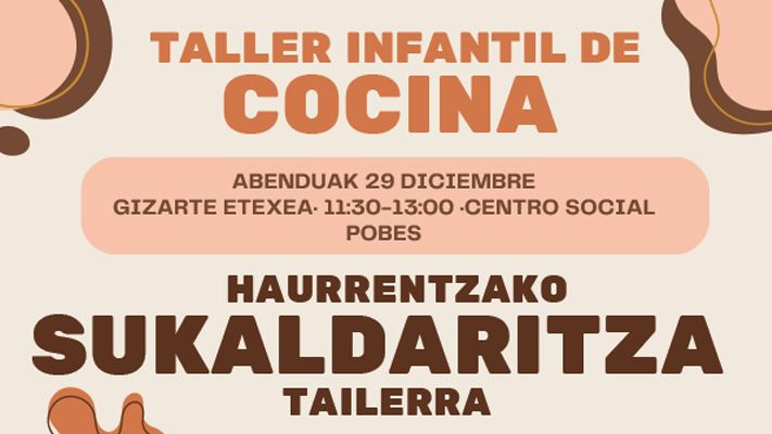 Taller de Cocina Infantil