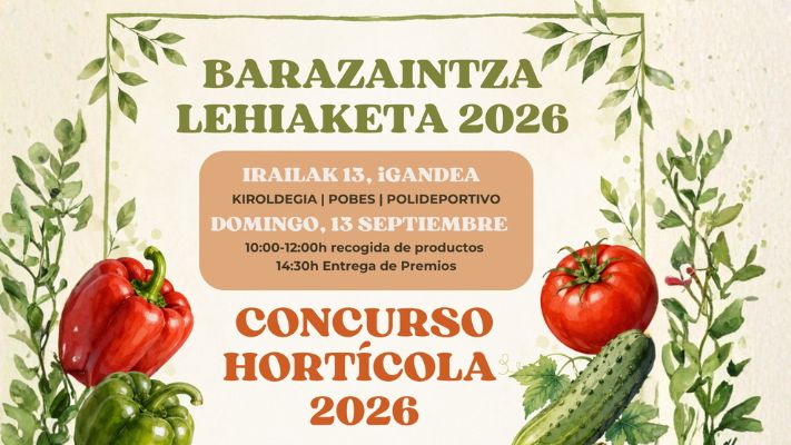 Concurso Hortícola 2026